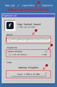 Faucet screenshot